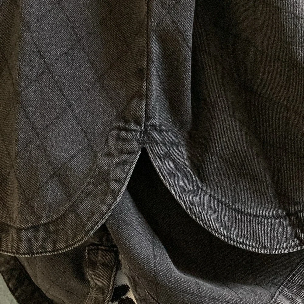 NWT Blair DenimEase™ Quilted Jacket Black Wash - Picture 3 of 5